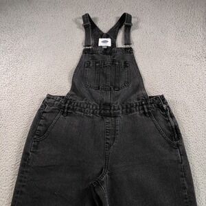 Old Navy Overallss  Women Medium Washed Black Bib Dark Wash Relaxed Denim
